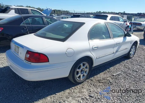 2000 Mercury Sable Ls Premium из США, поврежденный, VIN 1MEFM55S6YA606011
